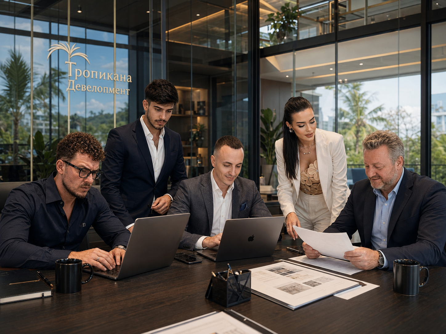 Офис и команда Tropicana Development Group